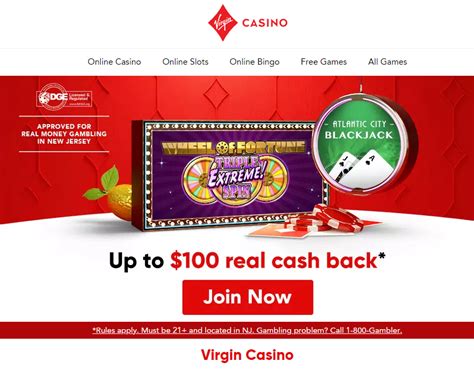 Virgin casino online review nj  T&C Apply Bonus Up To $100 Real Cash Back 21+